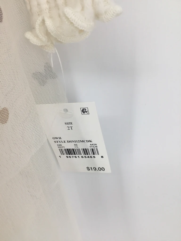 Disney Child Size 2 White Dress - girls - Image 2
