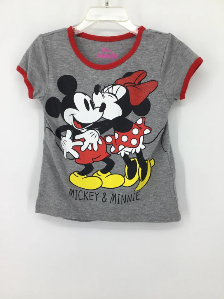 Disney Child Size 5 Gray T-shirt - girls