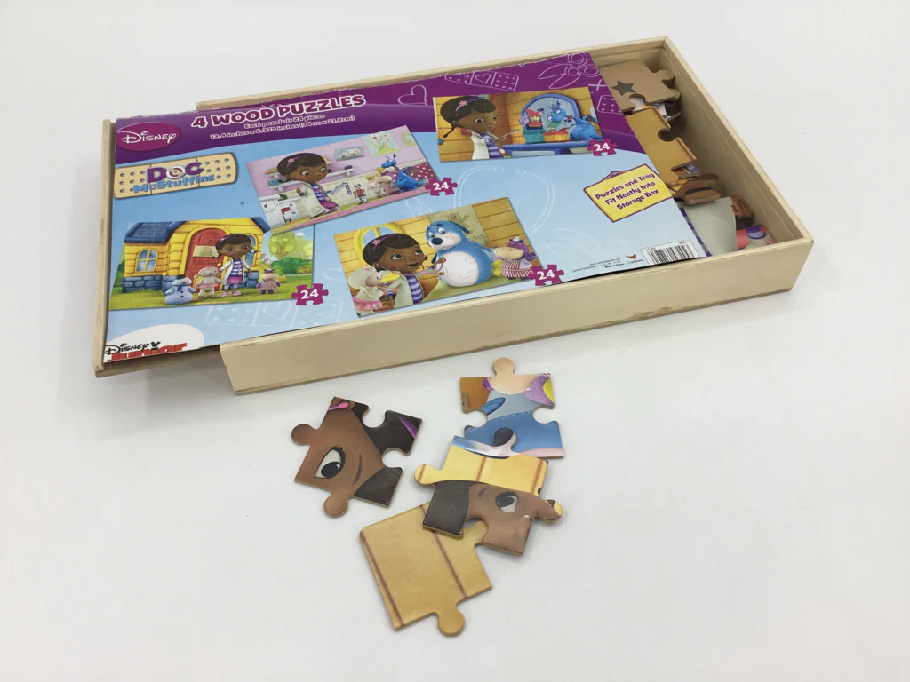 Disney Doc McStuffins Puzzle - four 24 piece puzzles