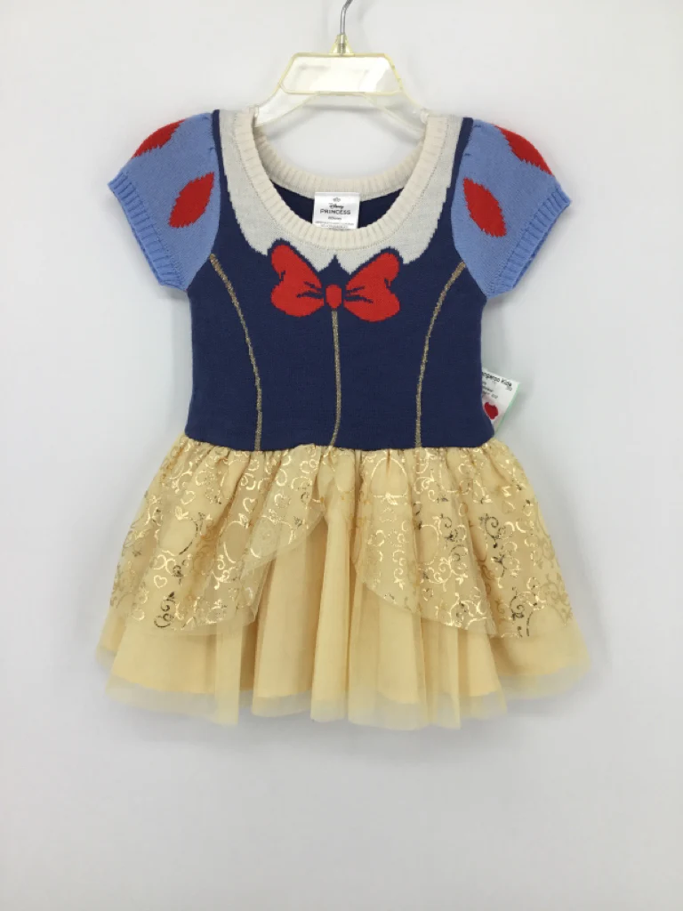 Disney Princess Child Size 18 Months Blue Dress - girls