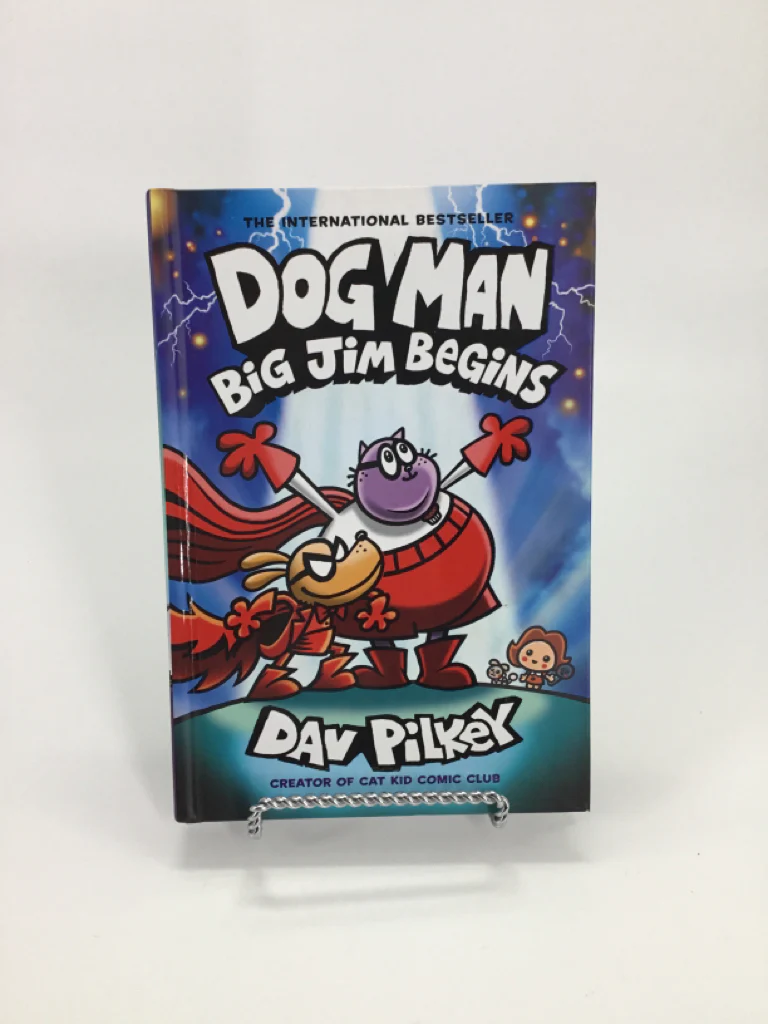 Dog Man Big Jim Begins Hardcover Book