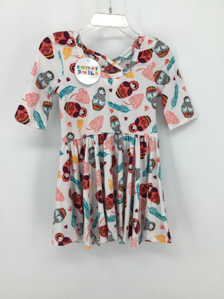 Dot Dot Smile Child Size 2 Multi-Color Dress - girls - Image 3