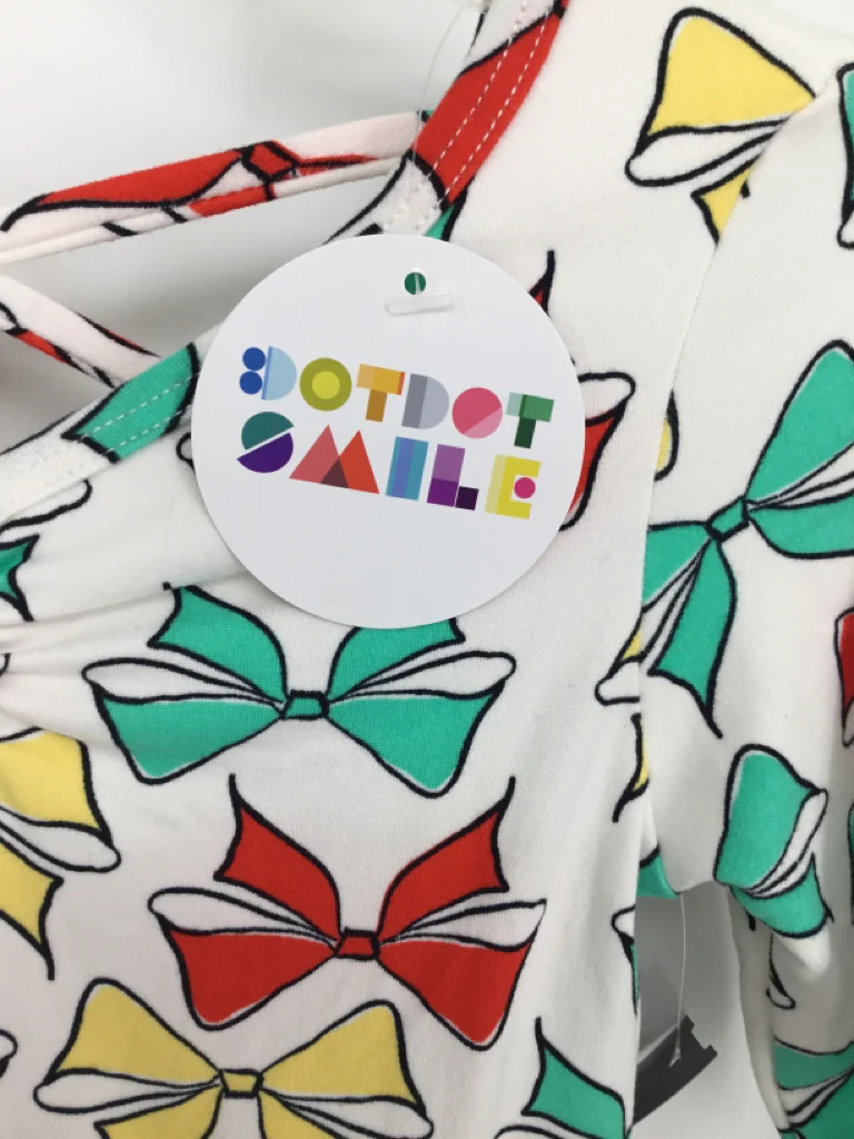 Dot Dot Smile Child Size 2 Multi-Color Dress - girls - Image 2