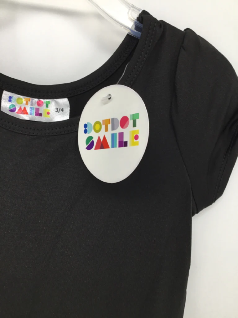 Dot Dot Smile Child Size 3 Black Dress - girls - Image 2