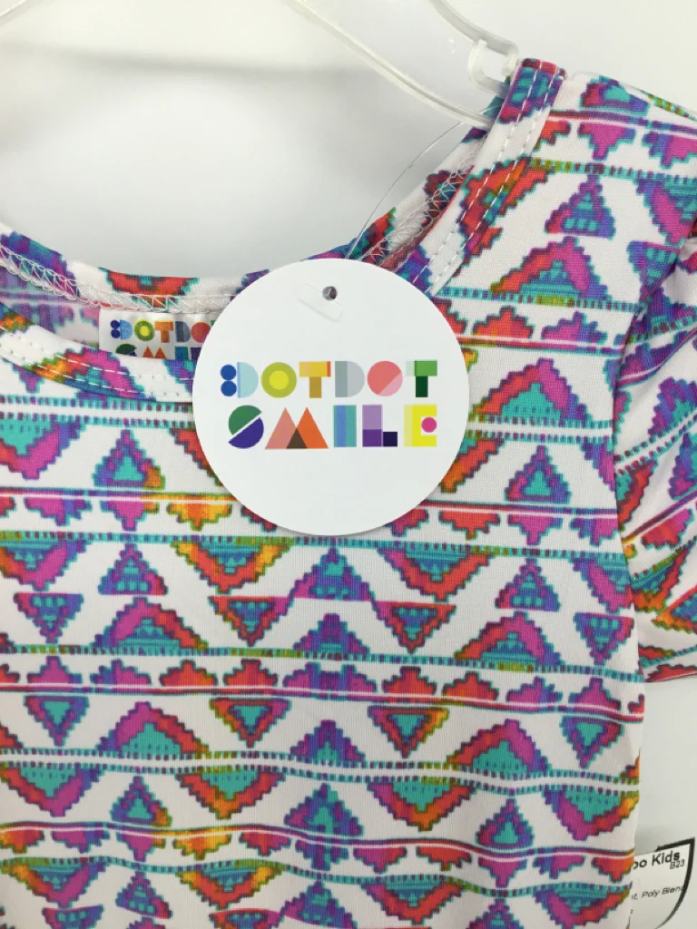 Dot Dot Smile Child Size 2T Multi-Color Dress - girls - Image 2