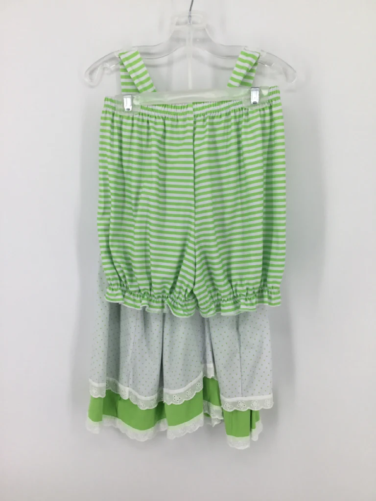 Down By the Bay Child Size 10 Green Outfit - girls - Image 2