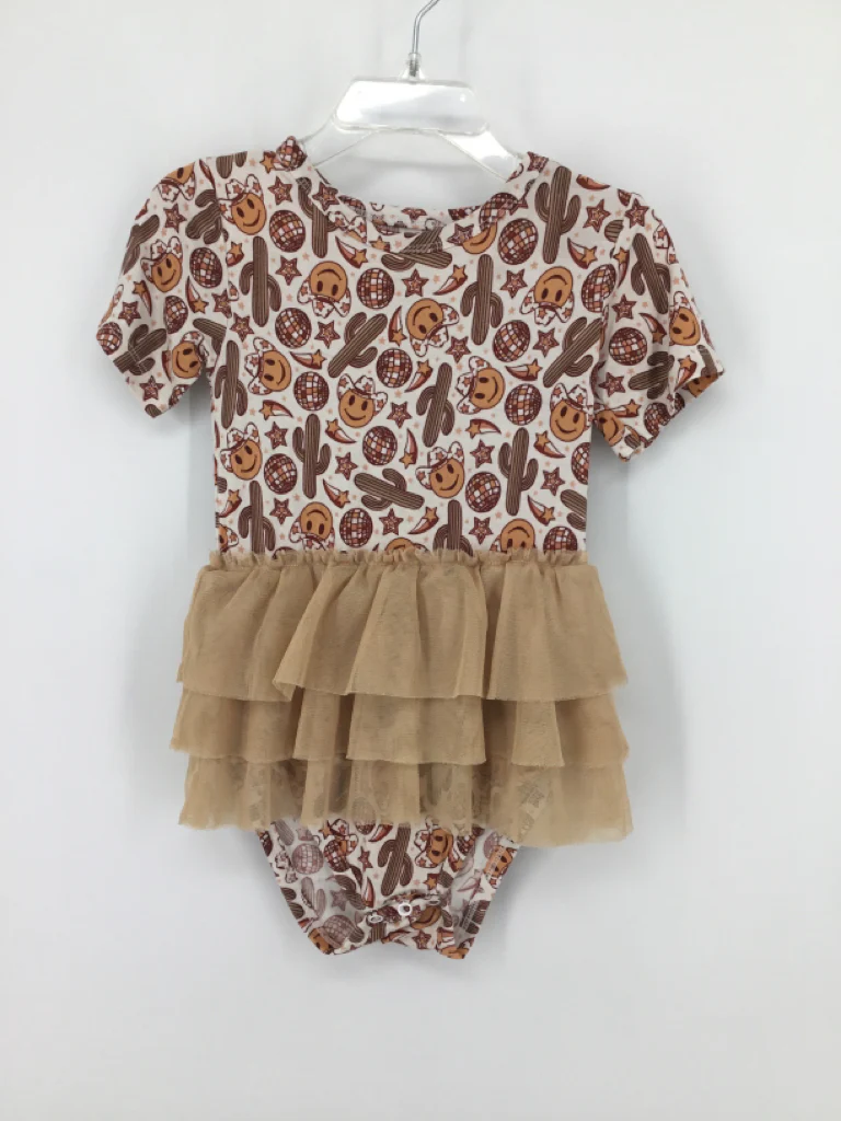 Dream Big Little Child Size 2 Tan Outfit - girls