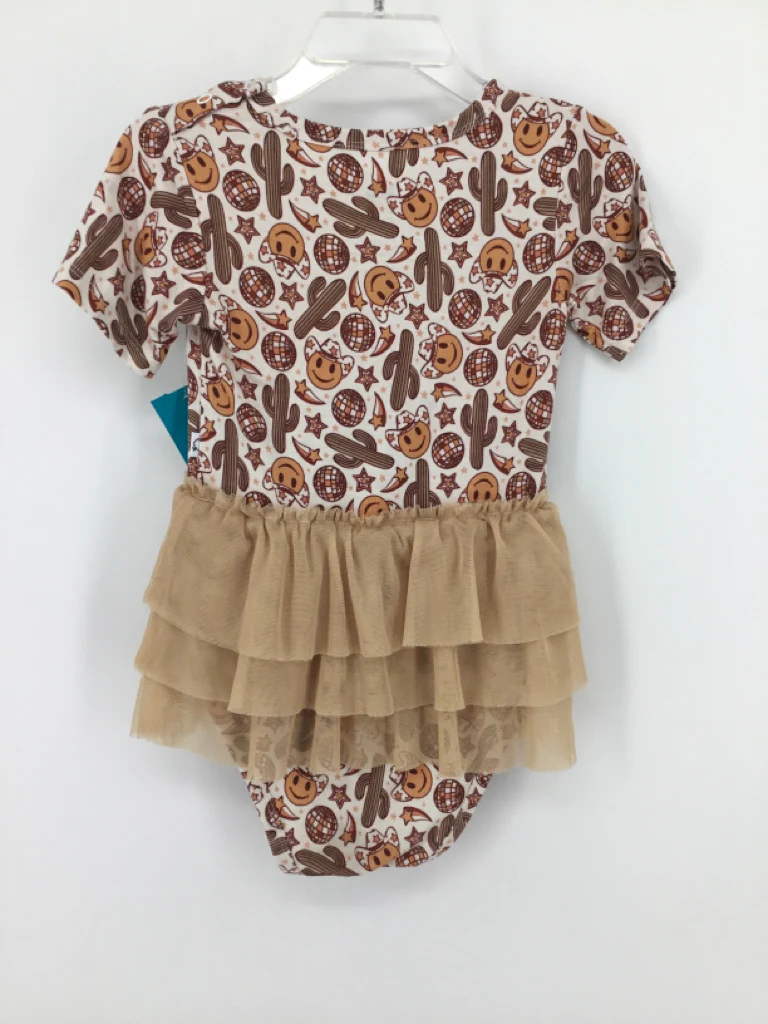 Dream Big Little Child Size 2 Tan Outfit - girls - Image 2