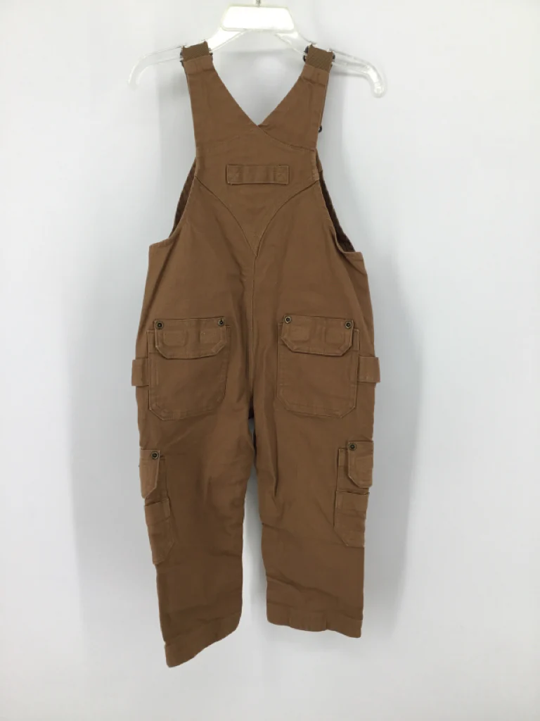 Duluth Child Size 2 Brown Overalls - girls - Image 2