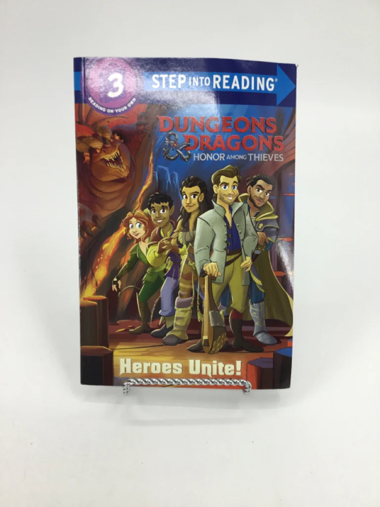 Dungeons and Dragons Honor Among Thieves Heroes Unite! Paperback Book