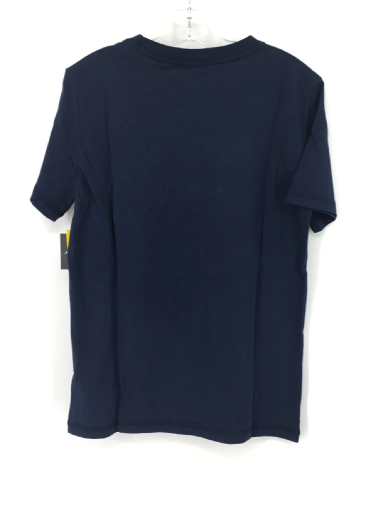 Eddie Bauer Child Size 10 Navy screen printed T-shirt - boys - Image 3