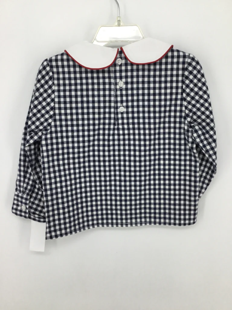 Edgehill Collection Child Size 2 Navy Christmas Shirt - Image 3