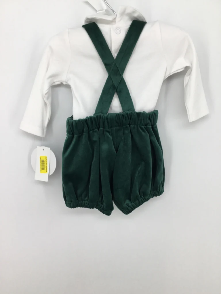 Edgehill Collection Child Size 3 Months Green Christmas Outfit - Image 3