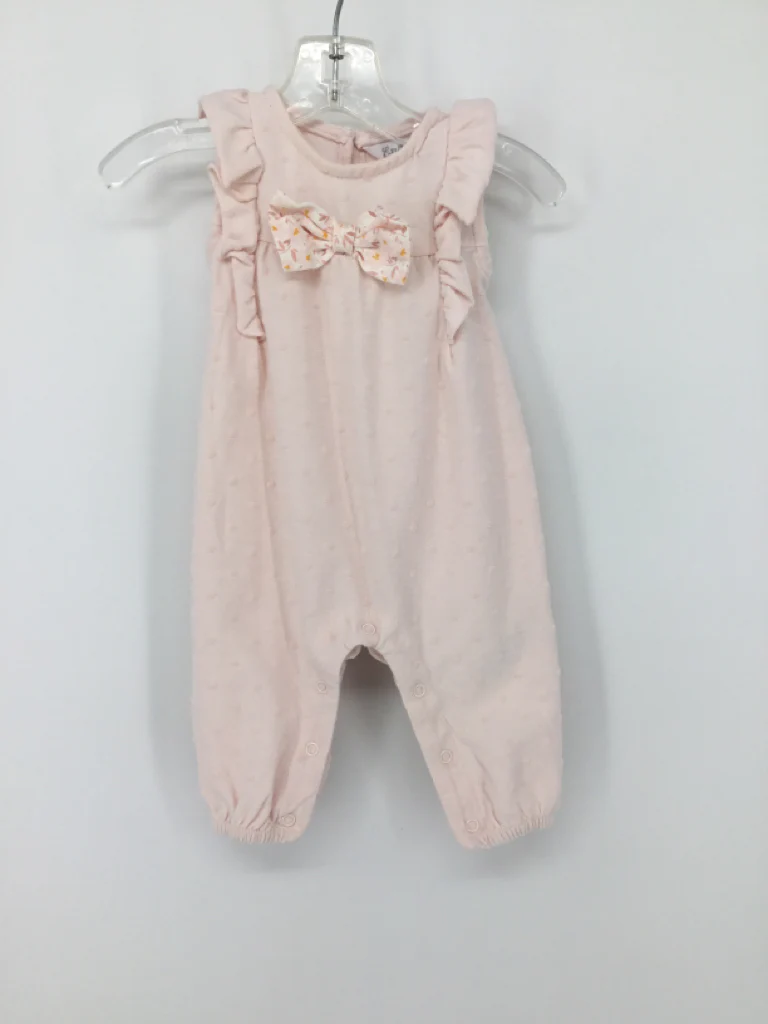 Emily and Oliver Child Size 0-3 Months Pink Outfit - girls
