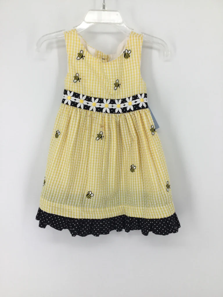 Emily Rose Child Size 12 Months Yellow Dress - girls