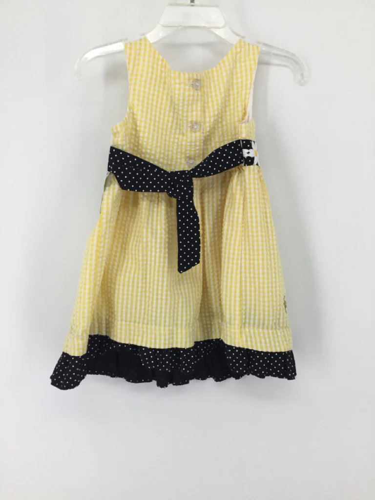 Emily Rose Child Size 12 Months Yellow Dress - girls - Image 2