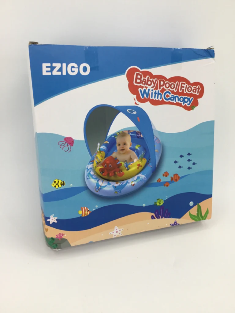 Ezigo Baby Pool Float with Canopy