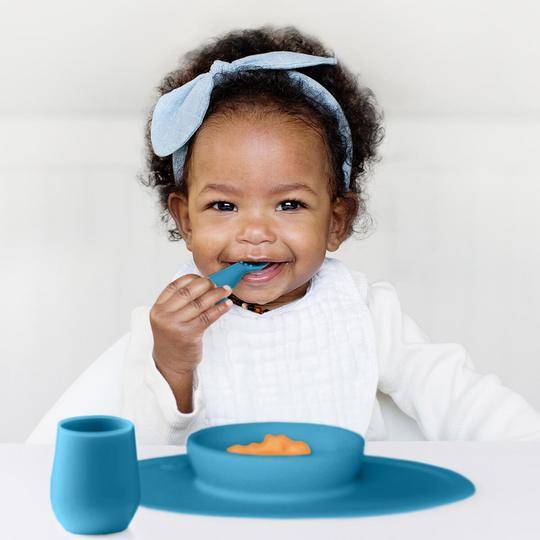 ezpz First Foods Set Blue - Image 3
