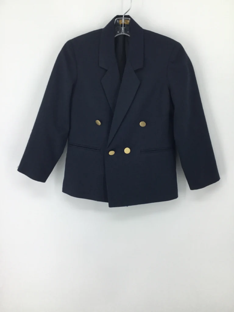 Farah Child Size 8 Navy Solid Blazer - boys