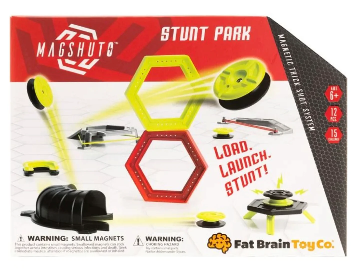 Fat Brain Toys - Magshuto Mag Stunt Park