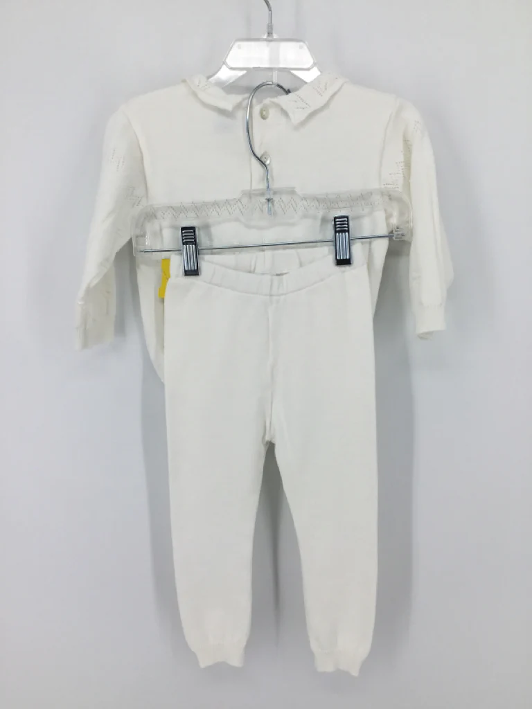 Feltman Bros Child Size 12 Months White Outfit - girls - Image 2