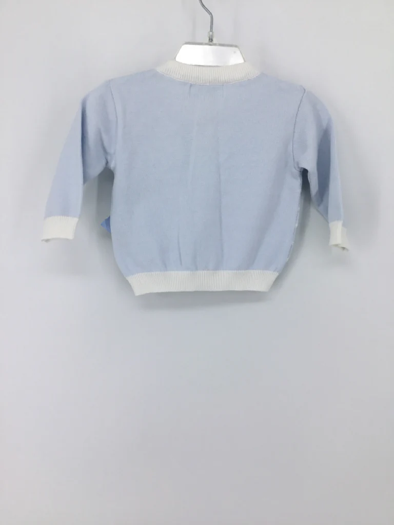 Feltman Bros Child Size 3 Months Blue Solid Sweater - boys - Image 2