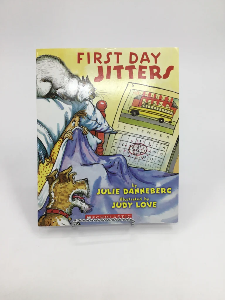 First Day Jitters Paperback Book