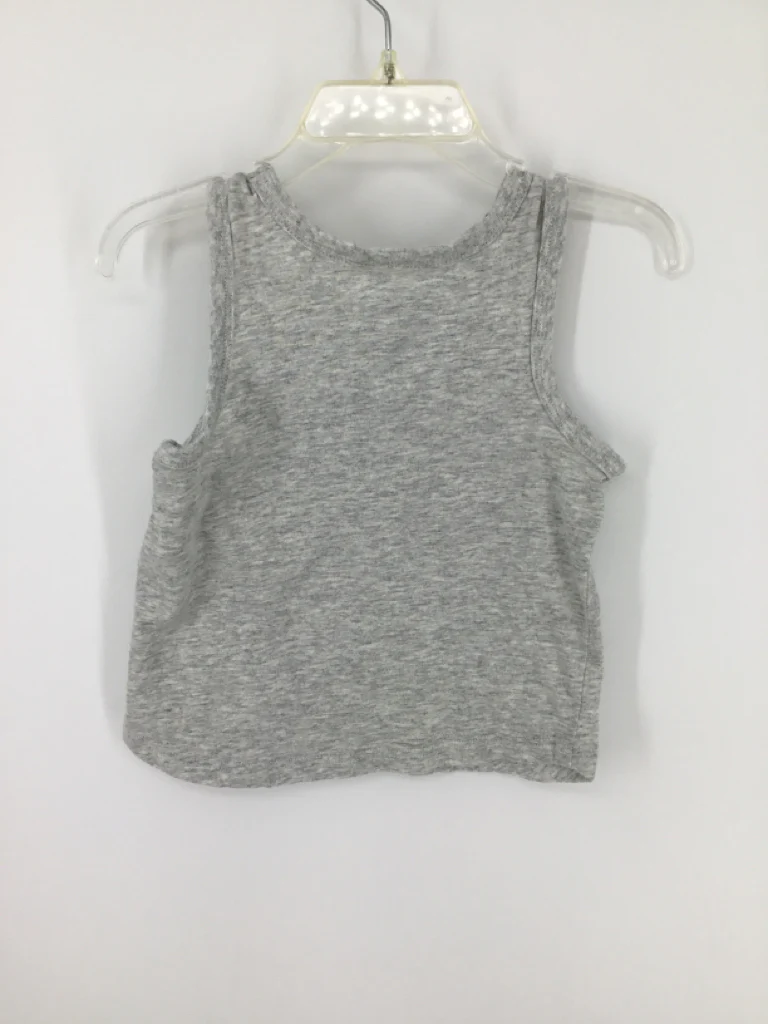 First Impressions Child Size 18 Months Gray Stars & Stripes Tank Top - Image 2