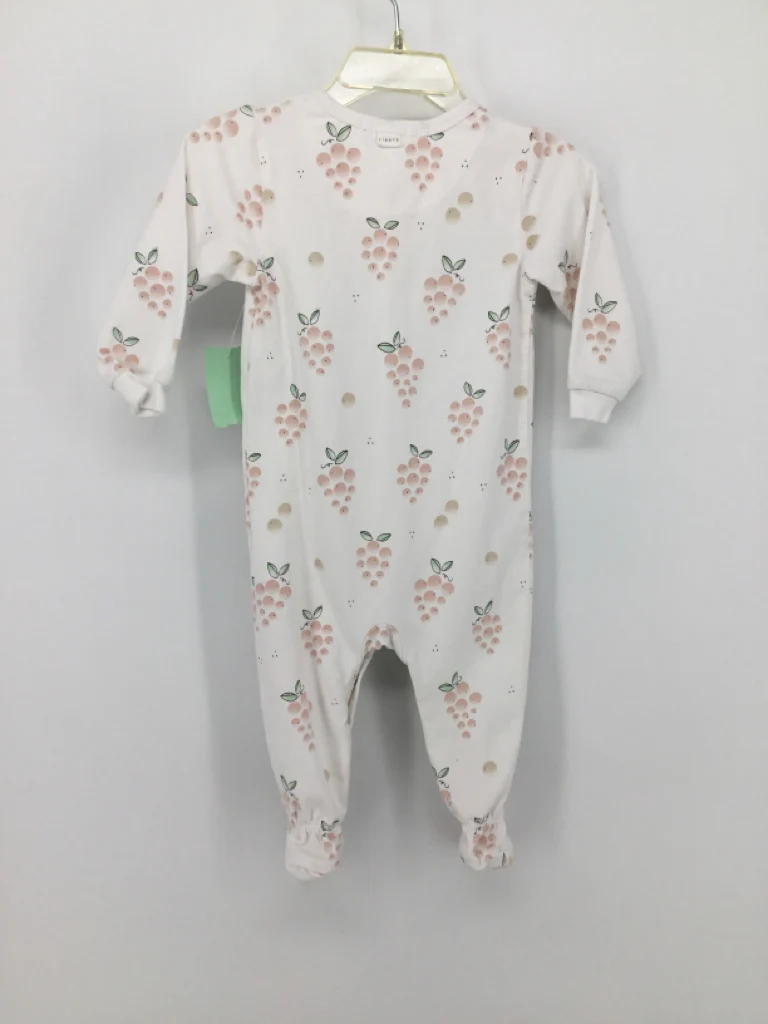 Firsts by Petit Lem Child Size 9 Months White Sleepers - Image 2