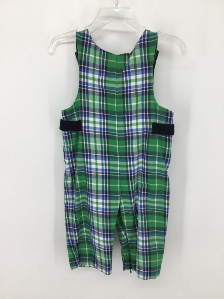 Florence Eiseman Child Size 9 Months Green Plaid Outfit - boys - Image 2