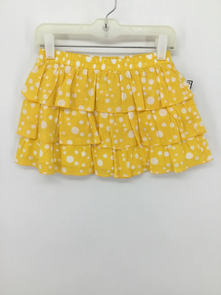 Forever Orchid Child Size 8 Yellow Skirts - girls