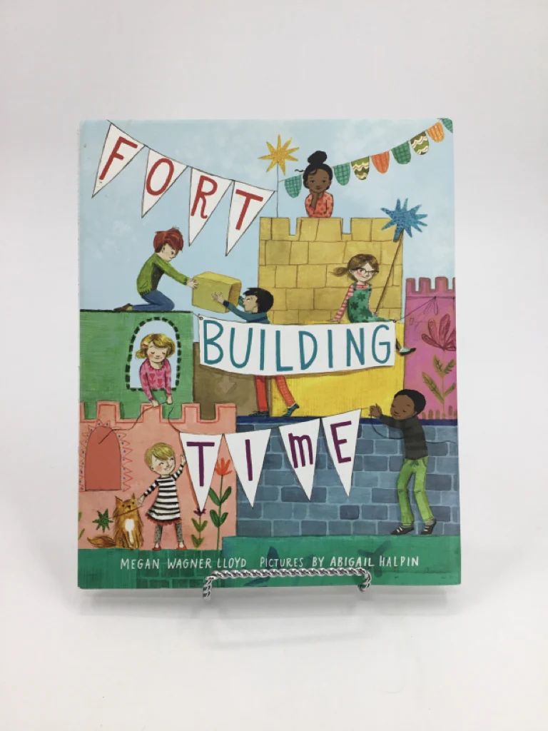 Fort Building Time Hardcover Book