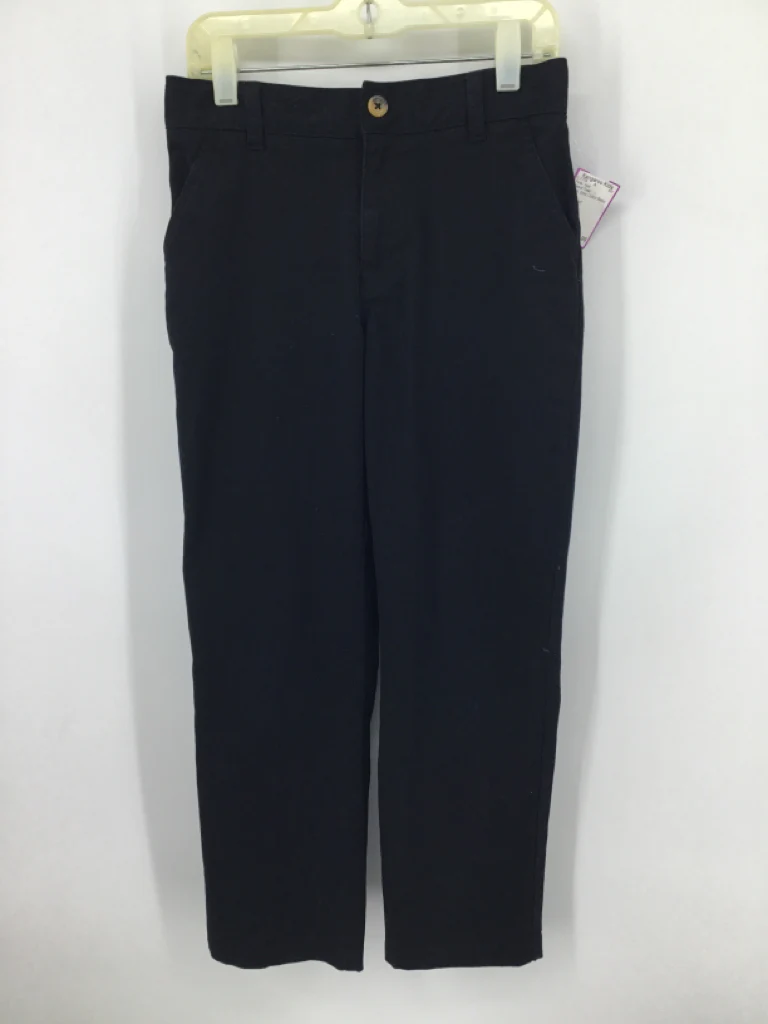 French Toast Child Size 10 Black Solid Pants - boys