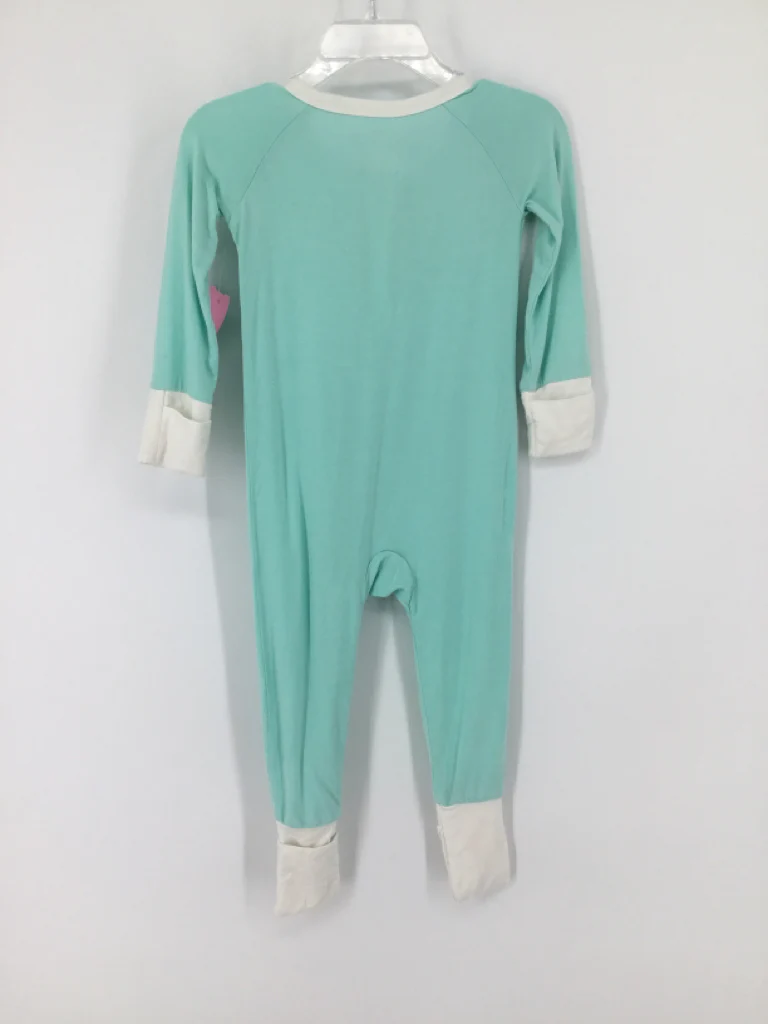 Galibbt Child Size 12-18 Months Blue Solid Pajamas - boys - Image 2