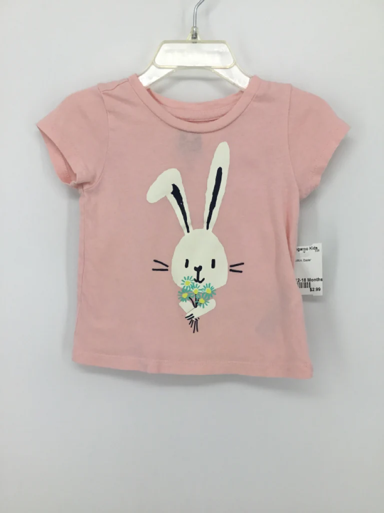 Gap Child Size 12-18 Months Pink Easter T-Shirt