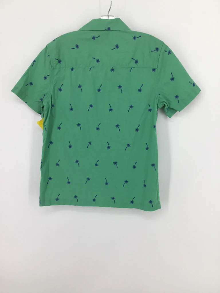 Gap Child Size 8 Green Tropical Shirt - boys - Image 2