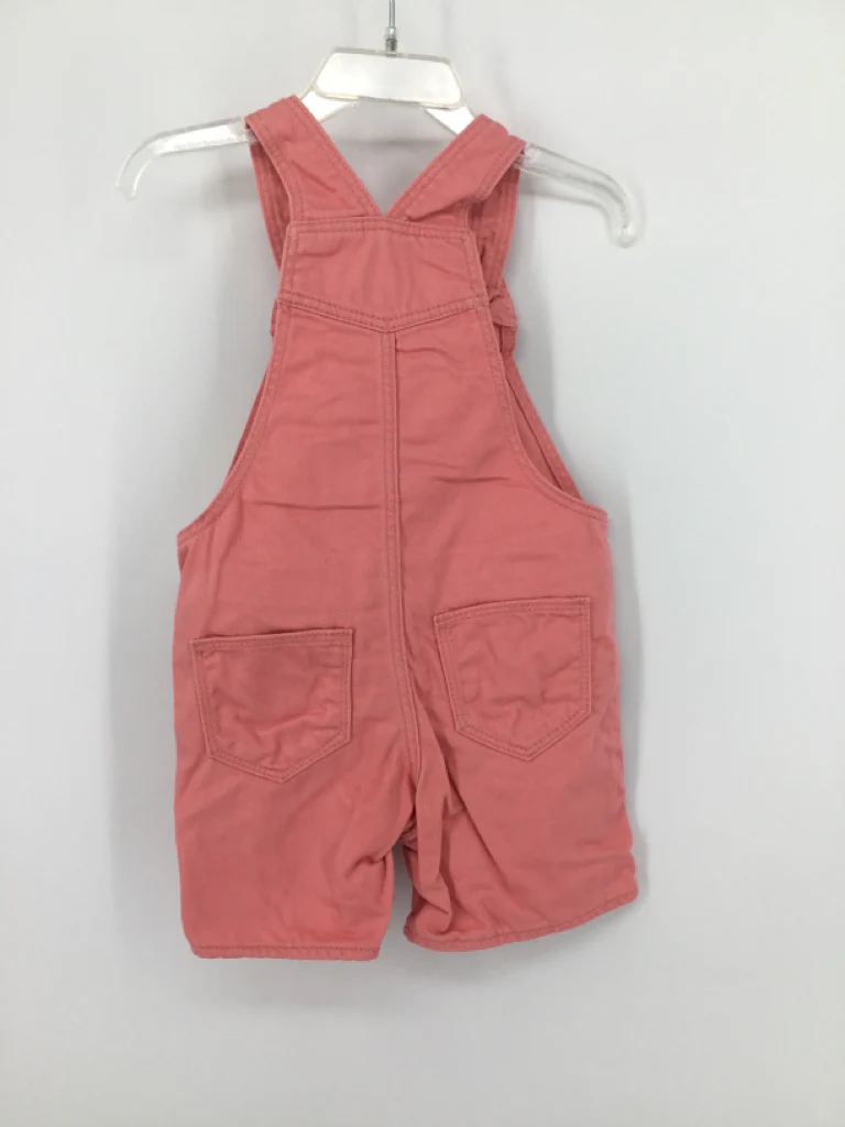 Gap Denim Child Size 18-24 Months Pink Overalls - girls - Image 2