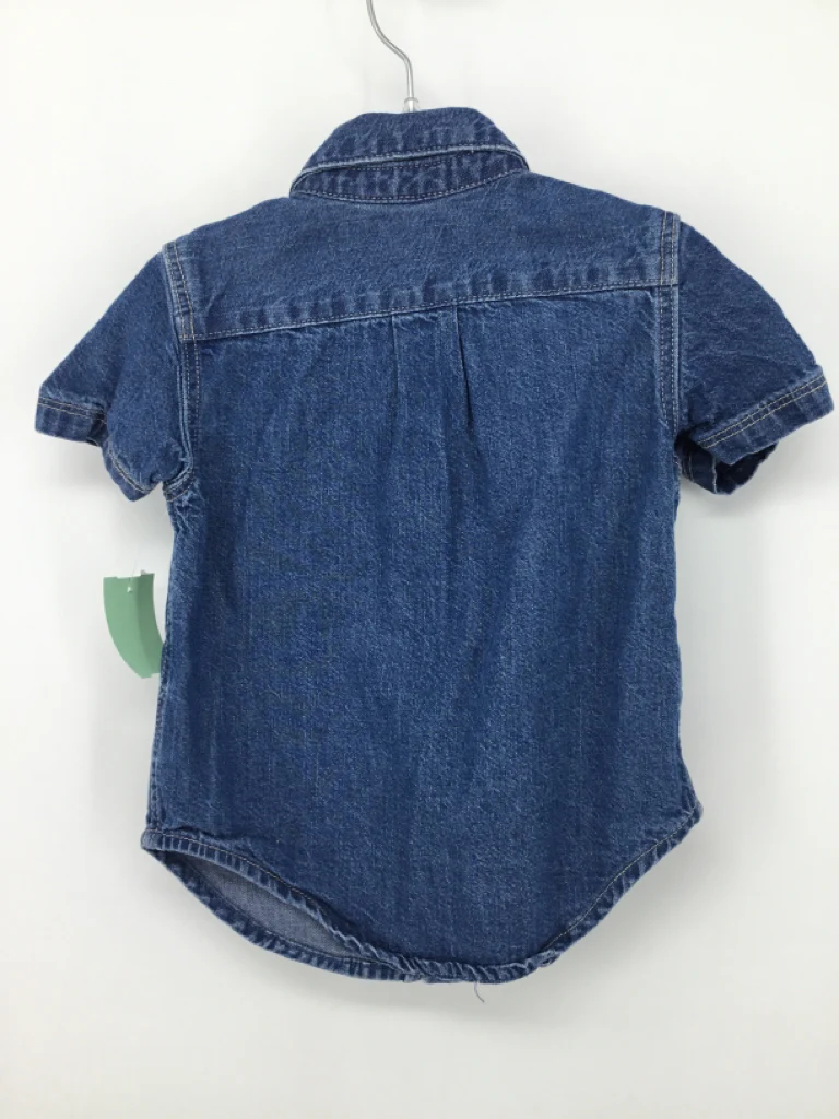 Gap Denim Child Size 2 Blue Shirt - girls - Image 2