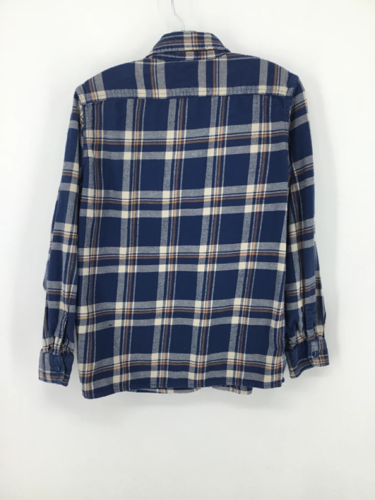 Gap Kids Child Size 10 Blue Plaid Shirt - boys - Image 2