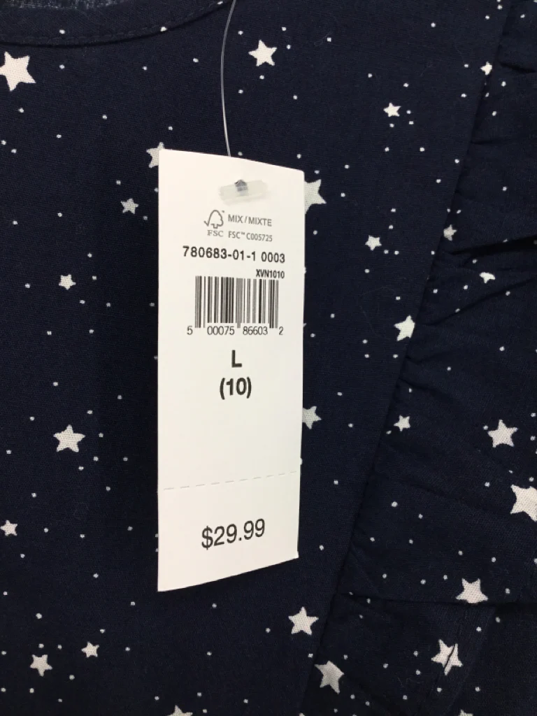 Gap Kids Child Size 10 Navy Shirt - girls - Image 2