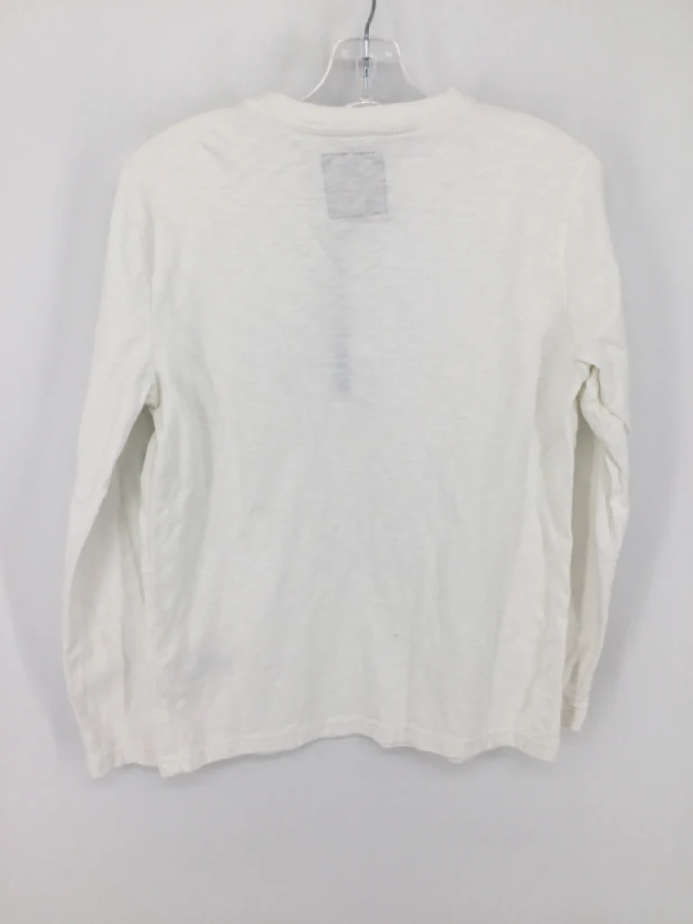 Gap Kids Child Size 10 White Solid Shirt - boys - Image 2