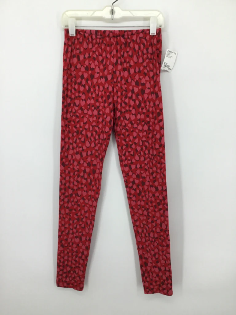 Gap Kids Child Size 12 Red Valentine's Day Leggings