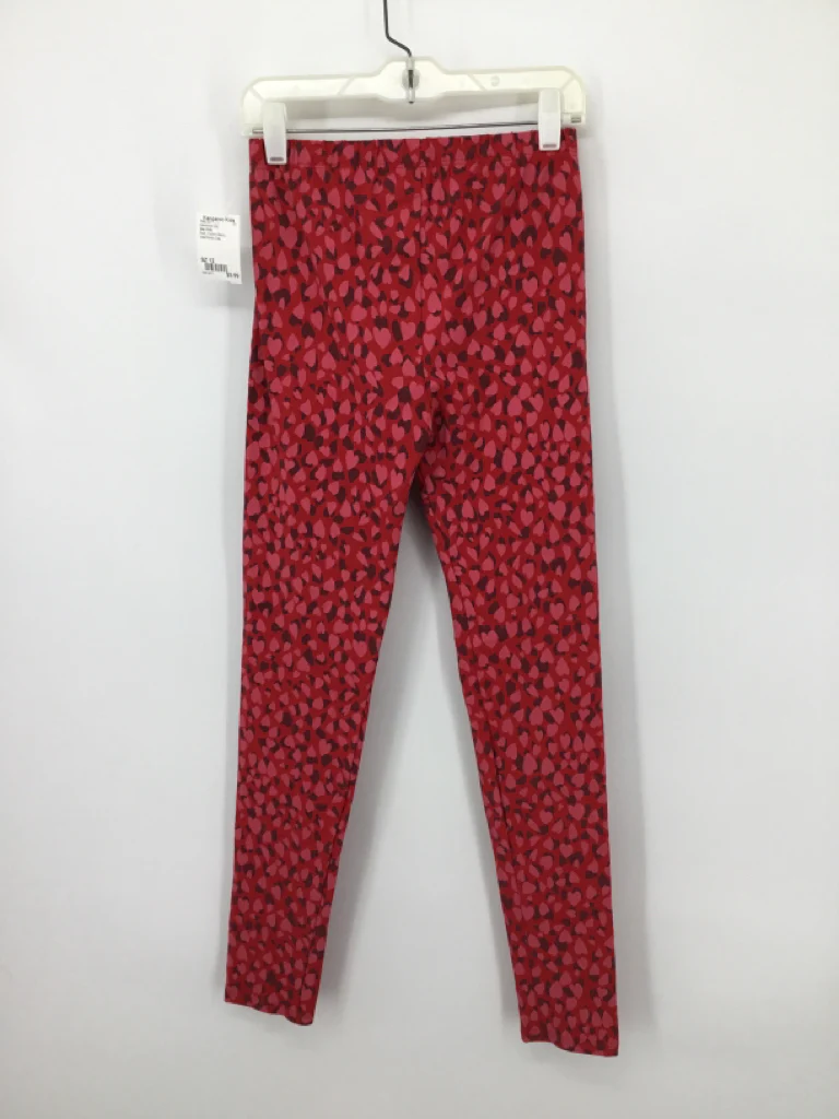 Gap Kids Child Size 12 Red Valentine's Day Leggings - Image 2