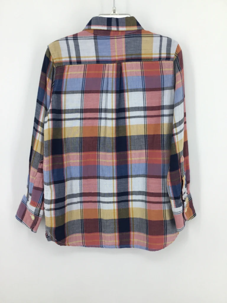 Gap Kids Child Size 4 Multi-Color Plaid Shirt - boys - Image 2