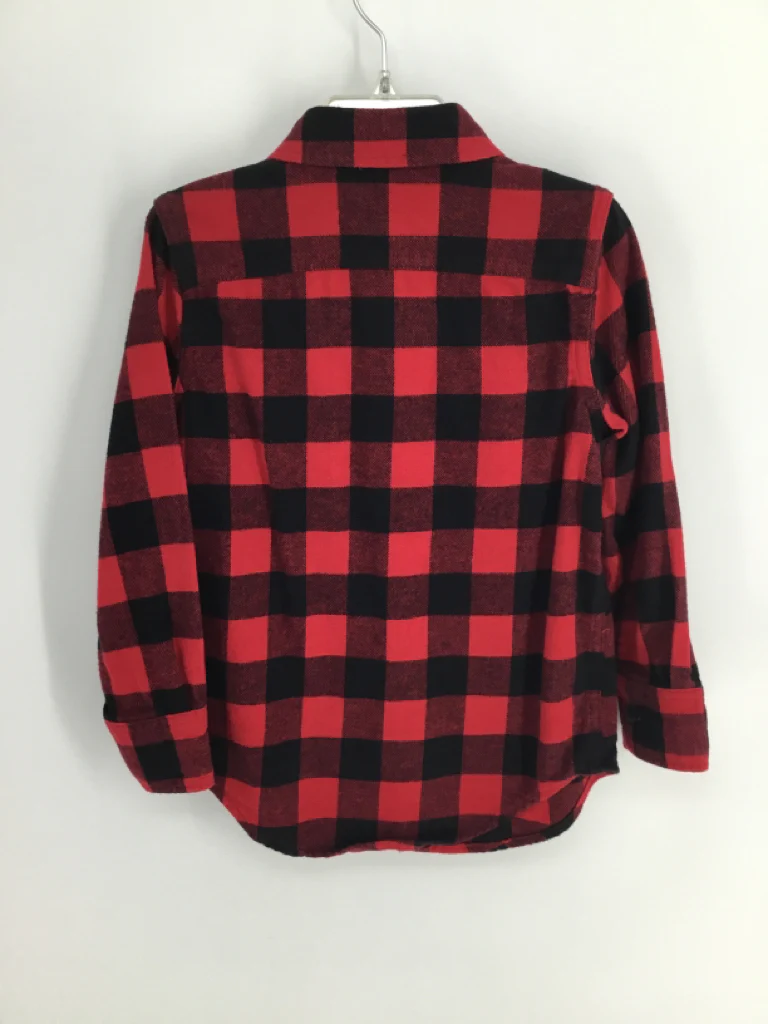 Gap Kids Child Size 4 Red Checkered Shirt - boys - Image 2