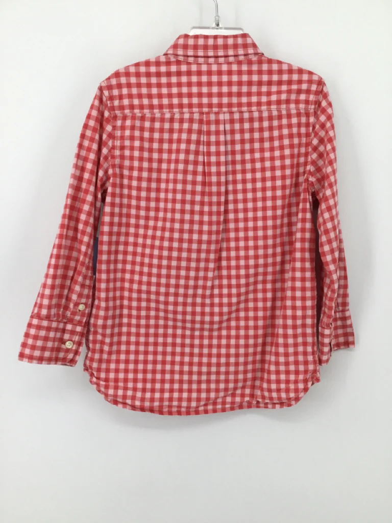 Gap Kids Child Size 4 Red Gingham Shirt - boys - Image 2