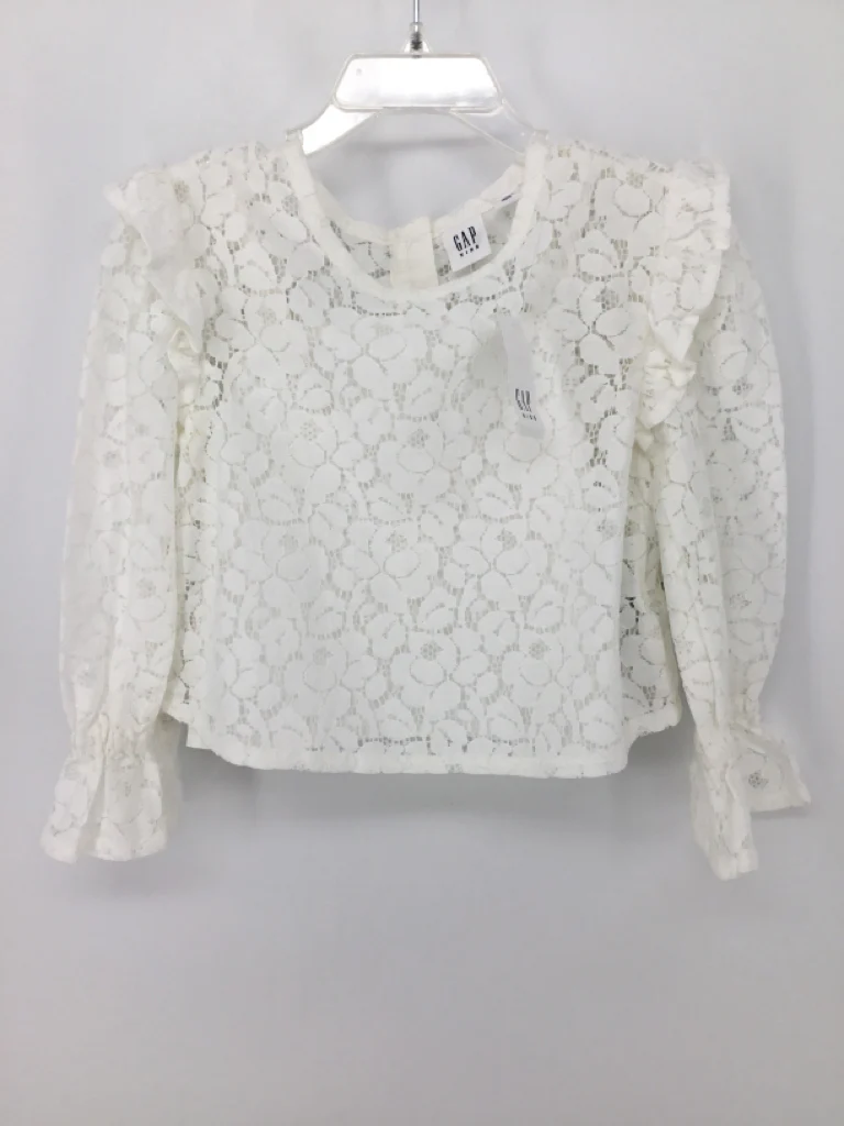 Gap Kids Child Size 4 White Shirt - girls