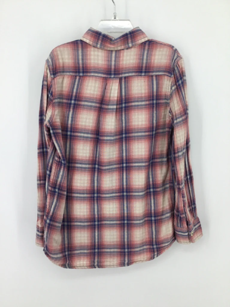 Gap Kids Child Size 6 Pink Plaid Shirt - boys - Image 2