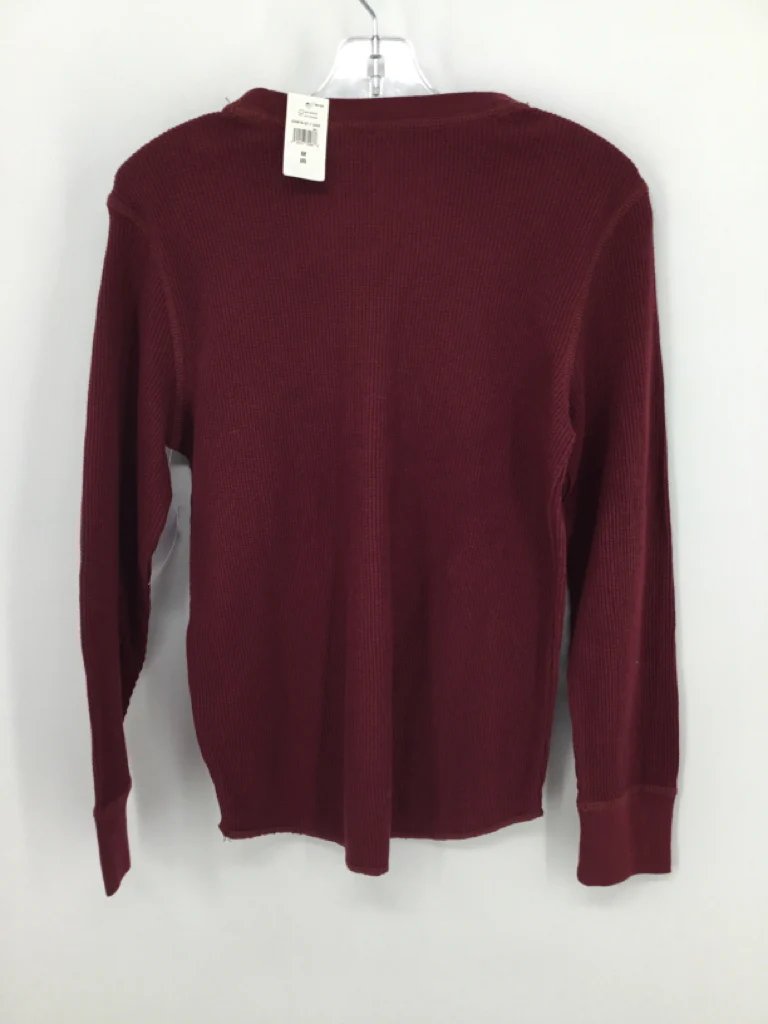 Gap Kids Child Size 8 Burgundy Solid Shirt - boys - Image 3