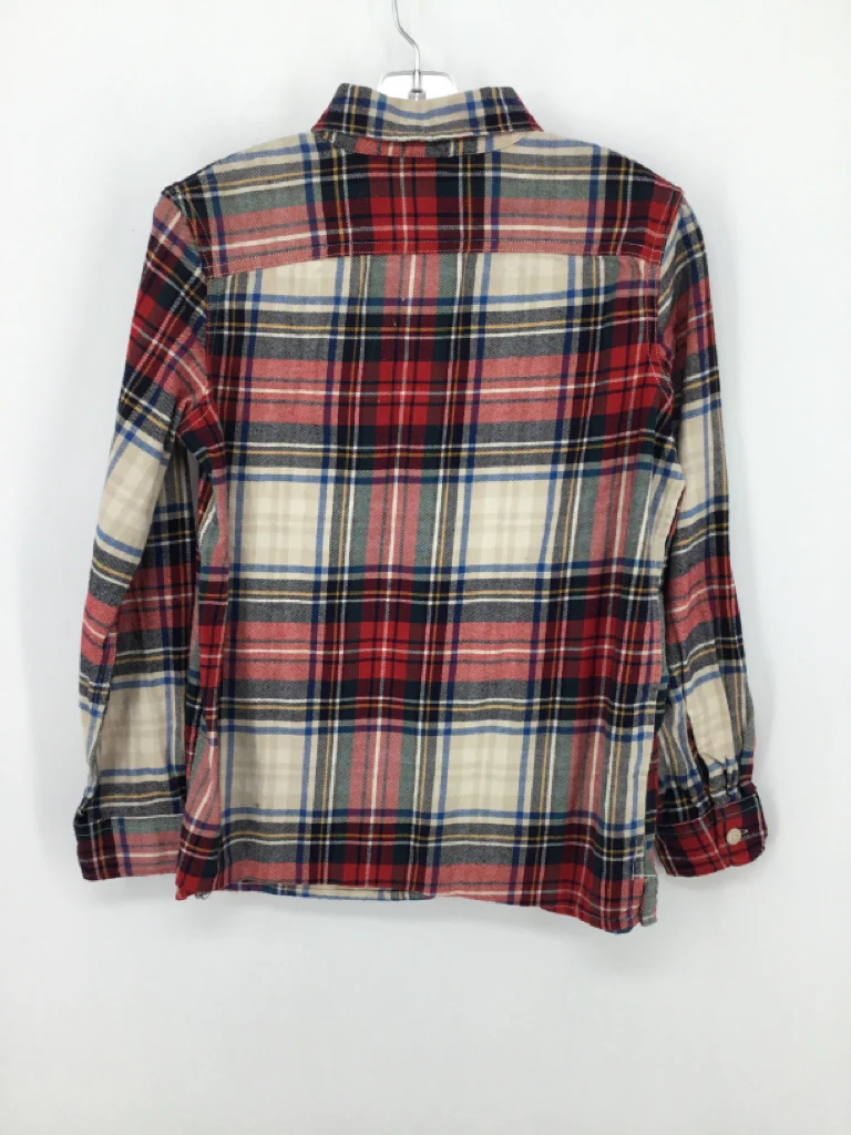 Gap Kids Child Size 8 Red Plaid Shirt - boys - Image 2